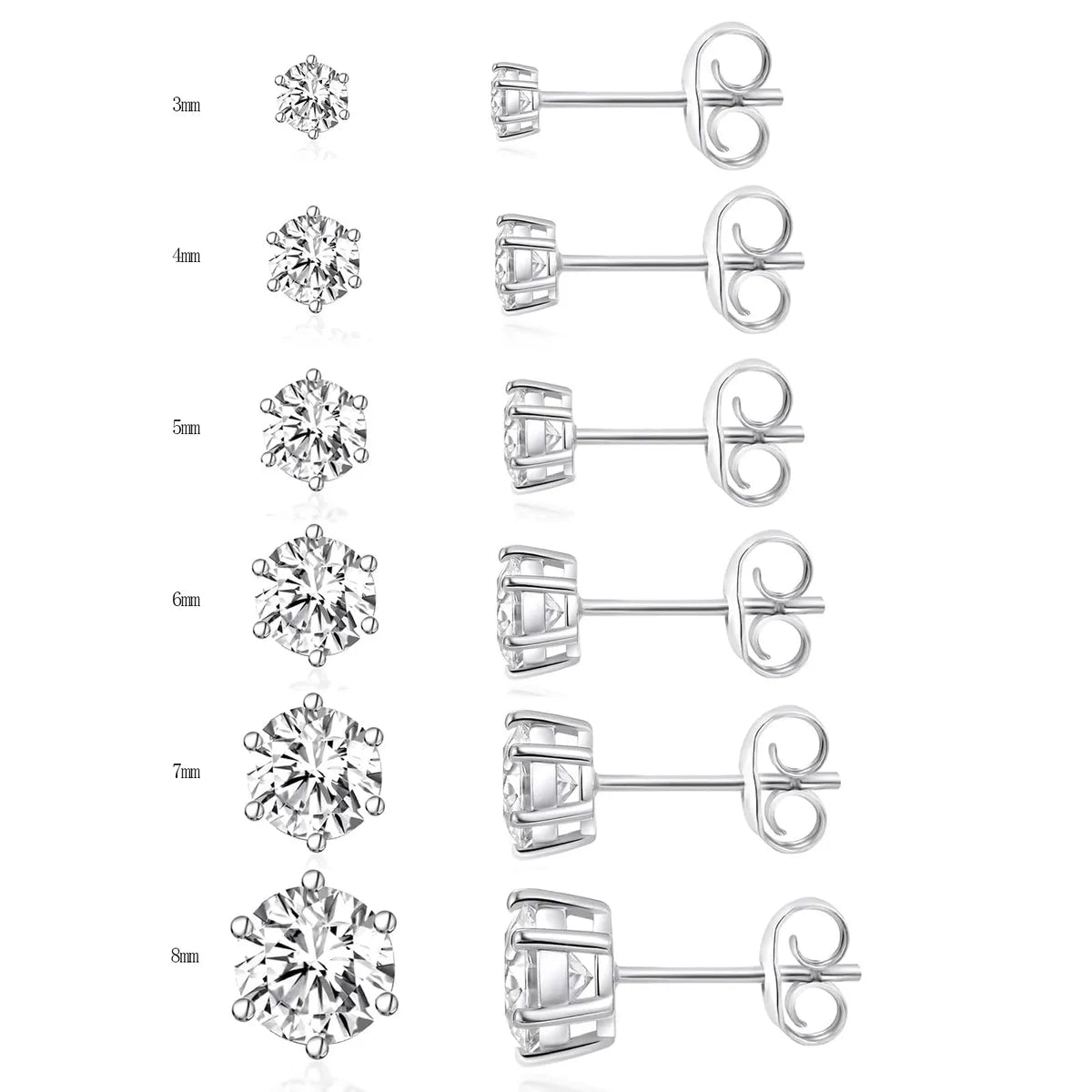 3mm-8mm6 to Earring Storage