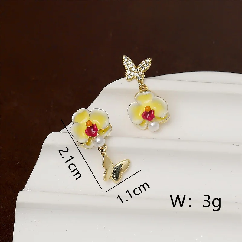 Flower Stud Earrings