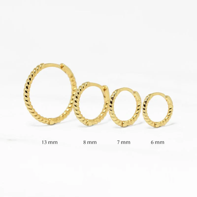 (13mm) Yellow Gold/One Piece