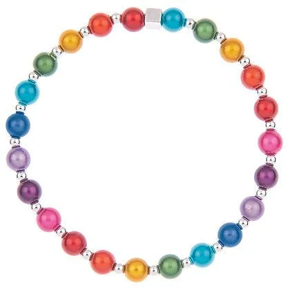 Crystal Charm Bracelet-Carrie Elspeth Rainbow Glow Bracelet