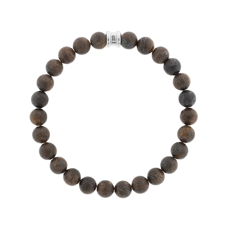 Customizable Gemstone Bracelet for Her-Matte Bronzite Gemstone Beaded Bracelet