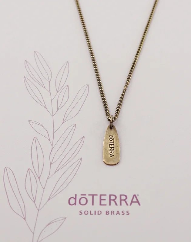 Butterfly Pendant Necklace-doTERRA FOUNDATION Logo Necklace