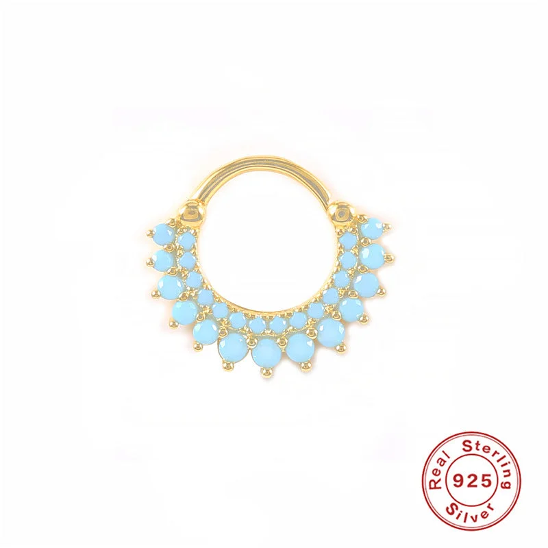 Single Gold-Turquoise