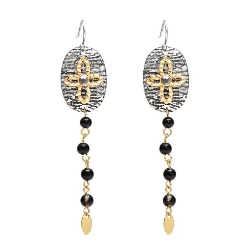 Fashionable Ear Cuffs-Clover Dangle Earring