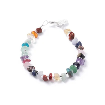 Pearl Cuff Bracelet-Carrie Elspeth Multicolour Semi-Precious Gems Bracelet