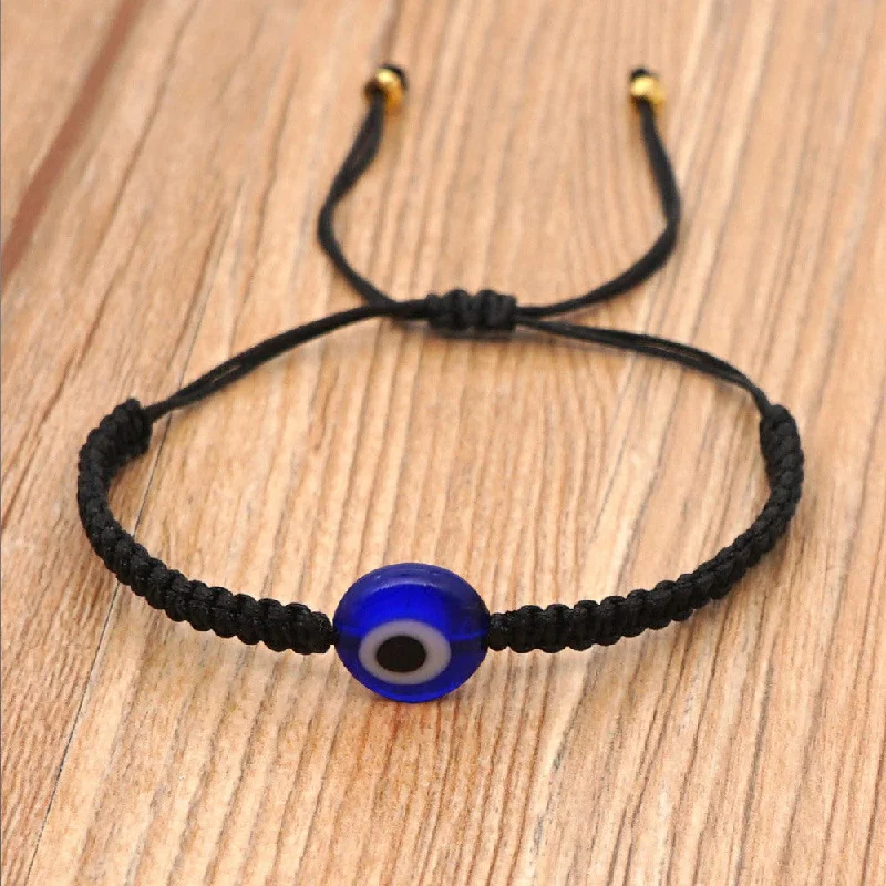 Boho Style Ring-Ethnic Style Eyes Glass Bead Rope Bracelet Wholesale Gooddiy