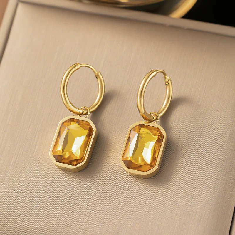 Champagne Earrings Gold