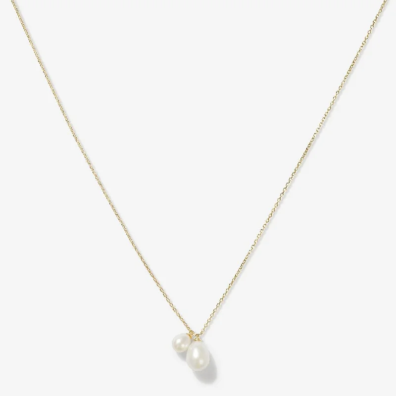 Stylish Heart Necklace-Johnstone pearl necklace