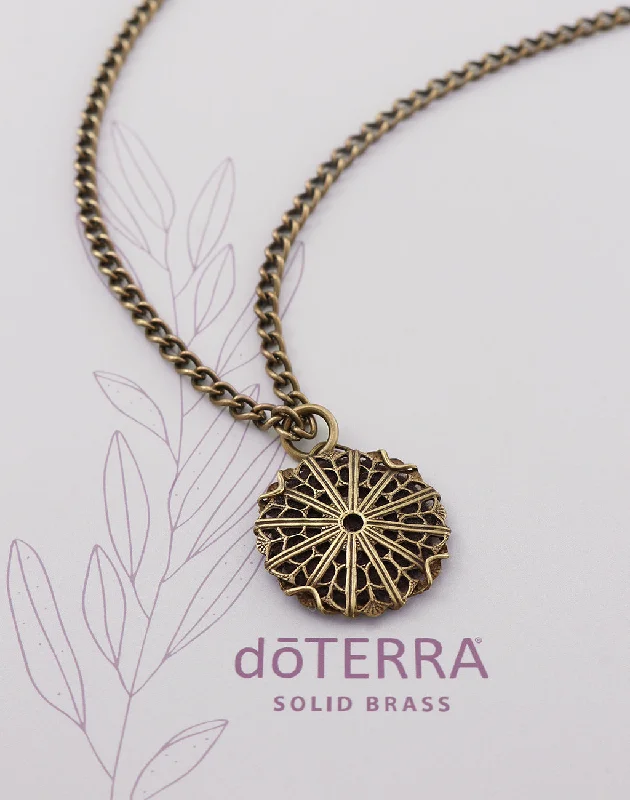 Classic Pearl Necklace-doTERRA PATHWAY Diffuser Necklace