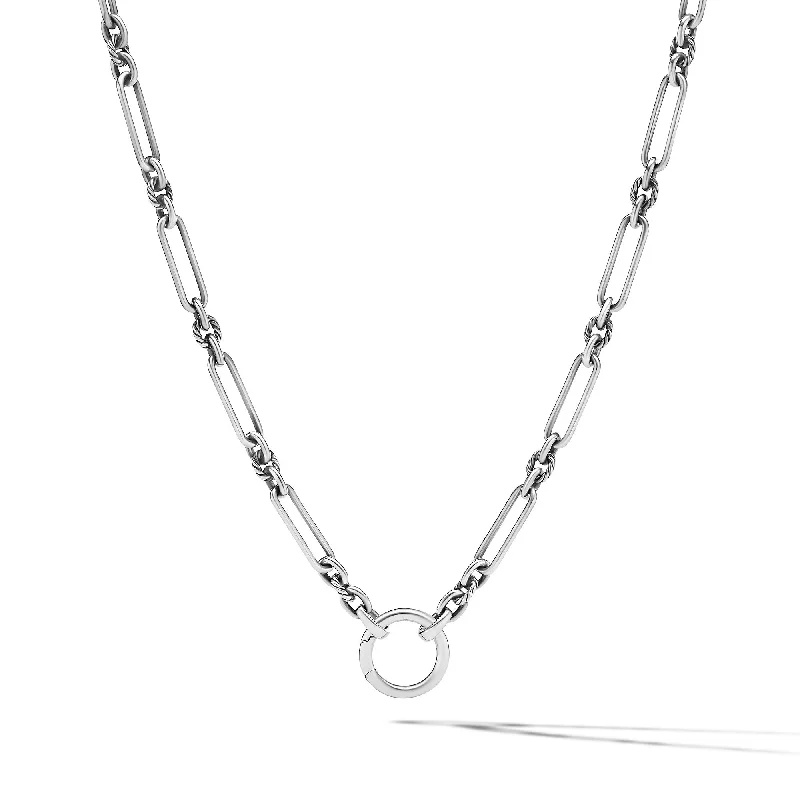 Beaded Pendant Necklace-Lexington Chain Necklace in Sterling Silver\, 4.5mm