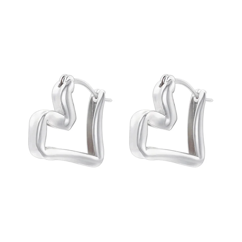 Ve1266 White Gold Color 1 Pair