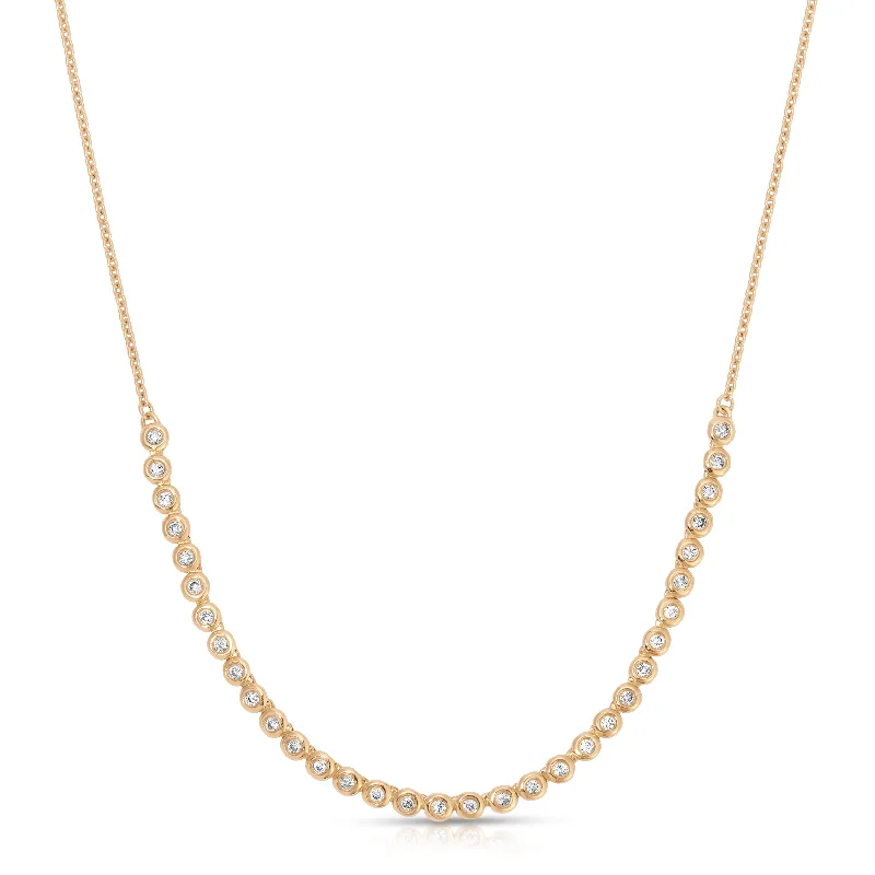 Trendy Pendant Necklace-The Everyday Diamond Necklace